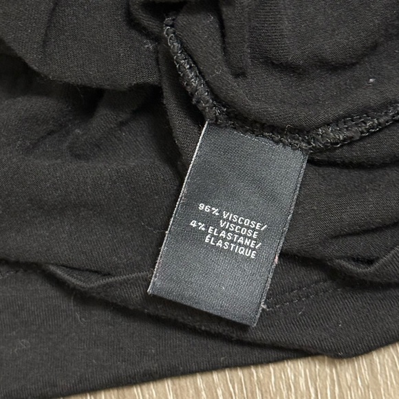 Lafayette 148 New York Black Mock Neck Turtle Neck Size XL Neutral Closet Staple - Picture 6 of 8